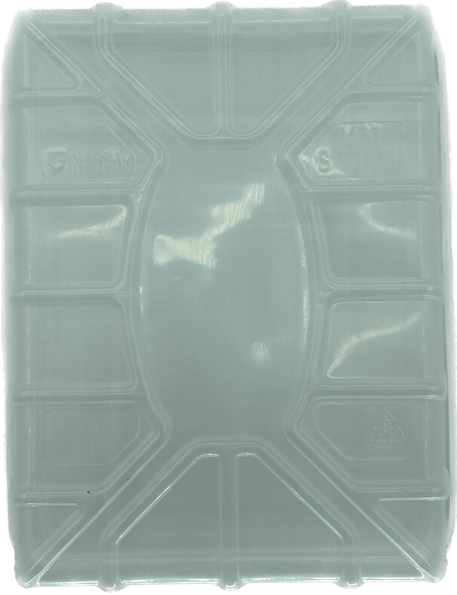 PP-Schale S 10/50, 220 x 170 x 50mm, transparent