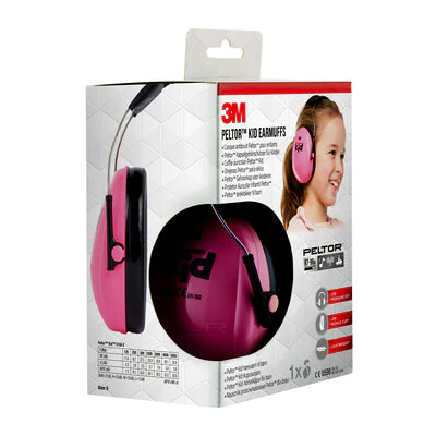 3M™ PELTOR™ Kapselgehörschutz für Kinder, pink (98dB)