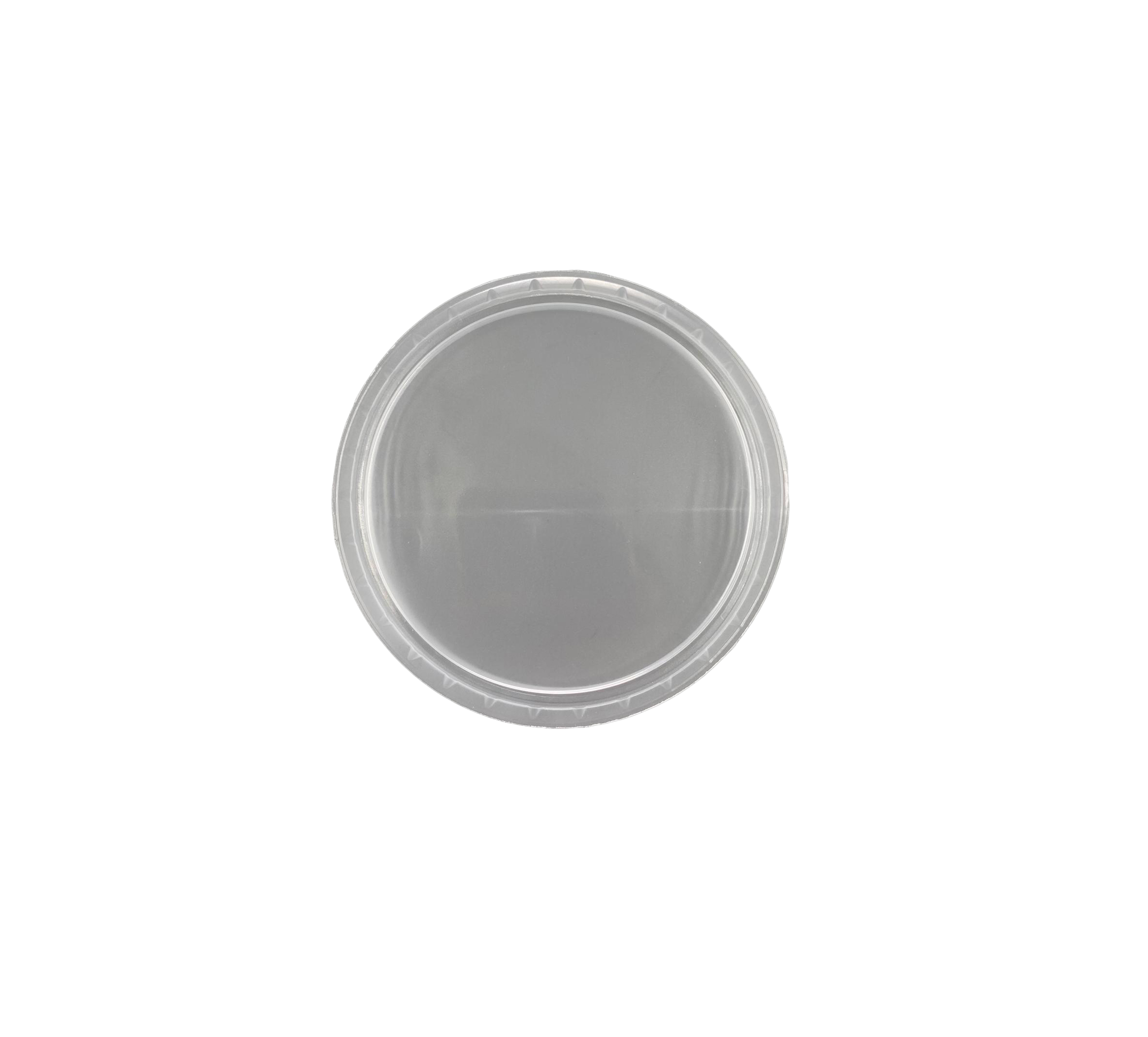 PP-Deckel f. Feinkostbecher, rund, transparent
