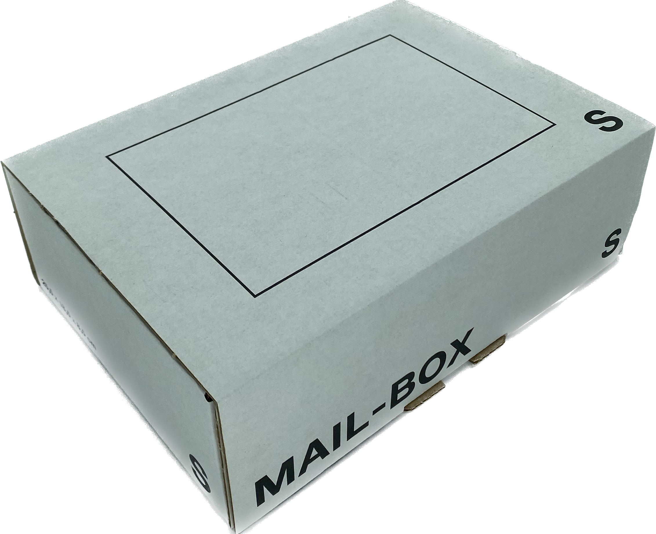 Mailbox-Karton S, 255 x 185 x 85mm, weiß