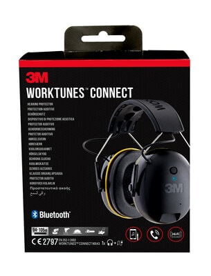 3M™ WorkTunes™ Connect Kabelloser Gehörschutz mit Bluetooth®