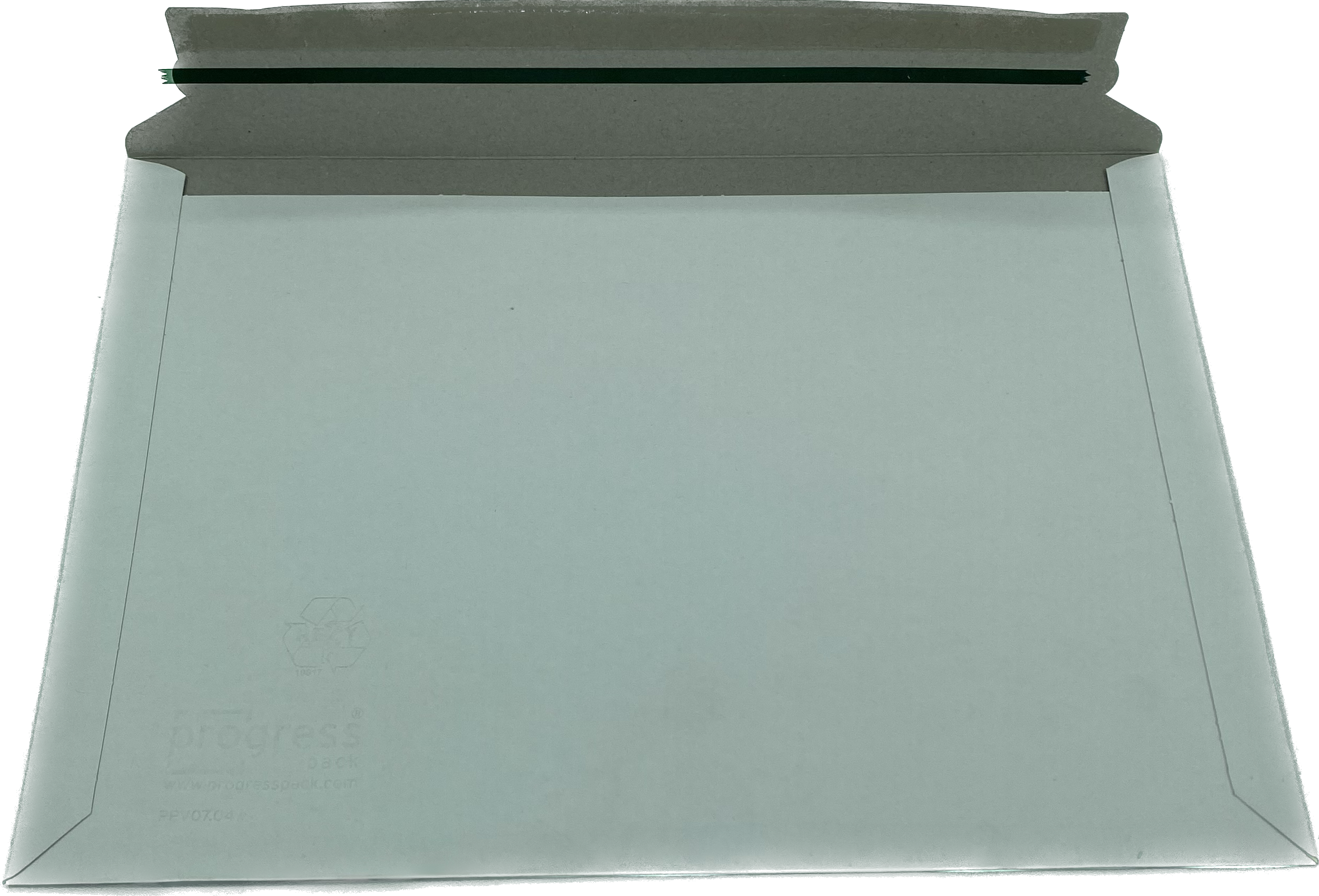 Vollpapp-Versandtasche 350 x 240mm, weiß, Querformat