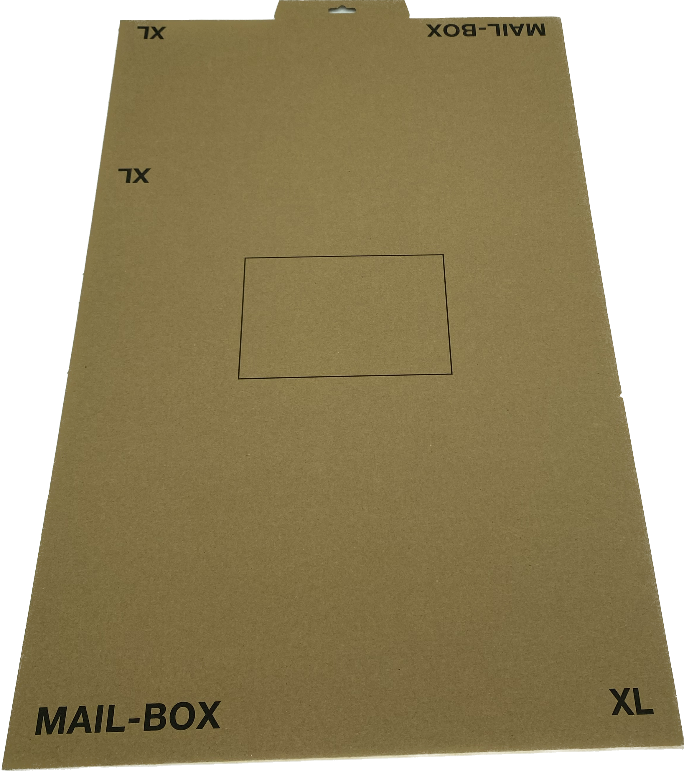 Maxibriefkarton, 460x333x174 mm, braun, XL