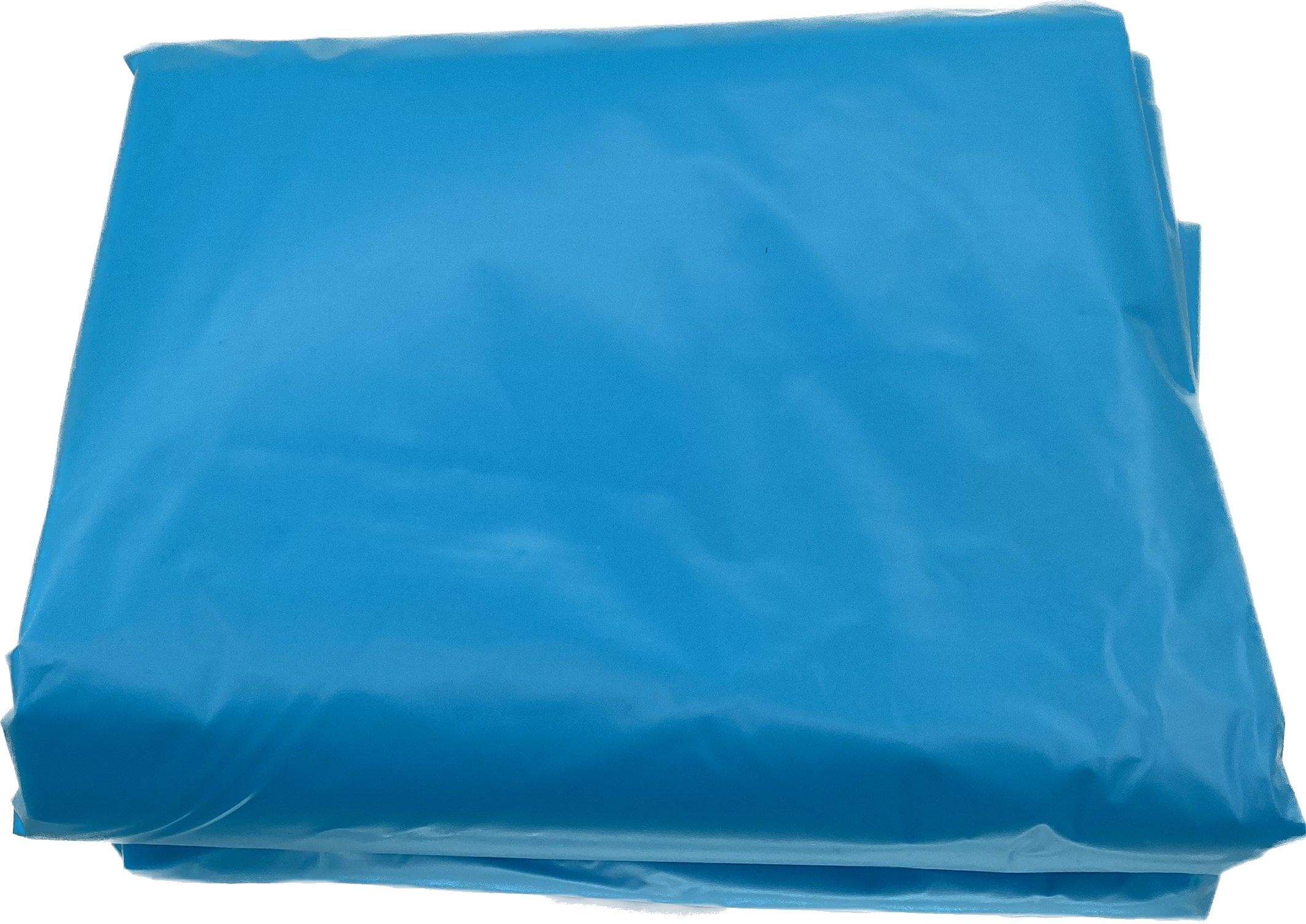 MDPE-Seitenfaltenhauben 60my, 1150 + 1050 x 1750mm, blau-transparent