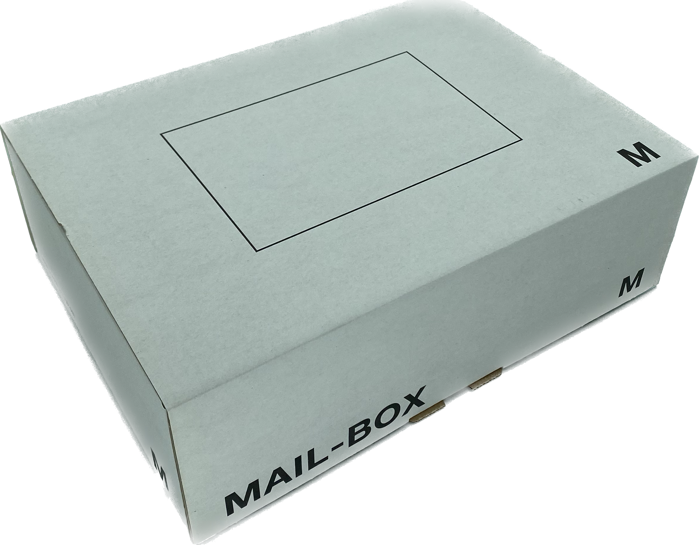 Mailbox-Karton M, 331x241x104 mm, weiß, DIN C4