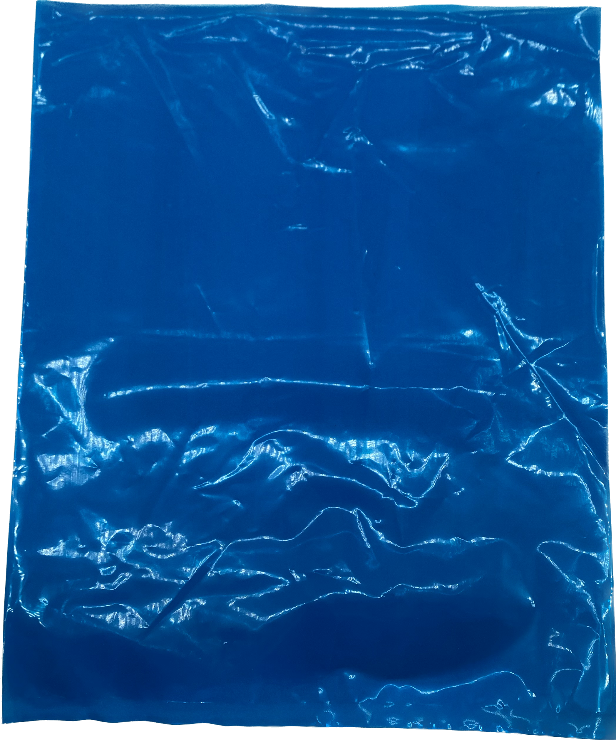 5-Schicht-Schlauchbeutel, 90my, 400 x 500mm, blau