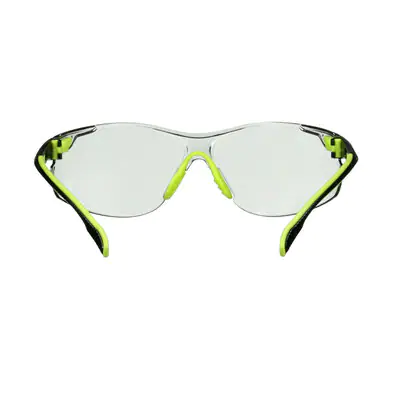 3M™ Solus™ 1000 Schutzbrille, grün/schwarze Bügel, Scotchgard™ Anti-Fog-/Antikratz-Beschichtung (K&N), hellgraue Scheibe für innen/außen, S1207SGAF-EU