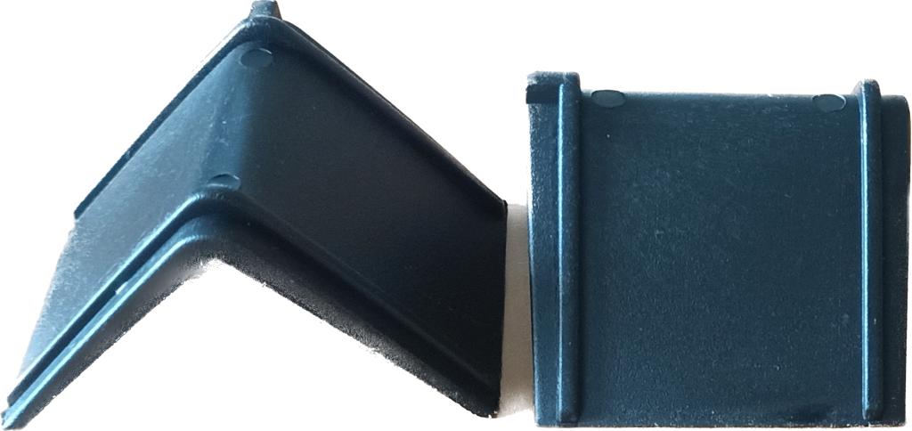 PP-Kantenschutzecken ohne Dorn, bis 32mm Bandbreite 