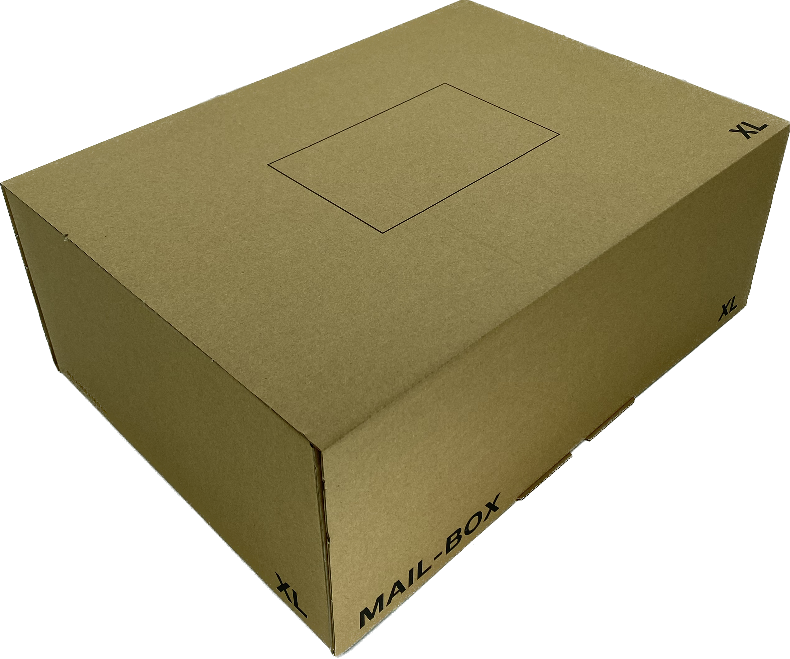 Mailbox-Karton XL, 460x333x174 mm, braun