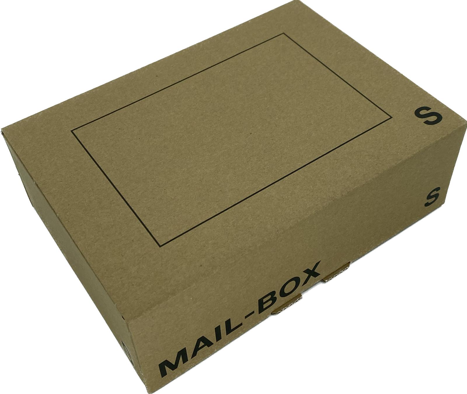 Mailbox-Karton S, 255 x 185 x 85mm, braun
