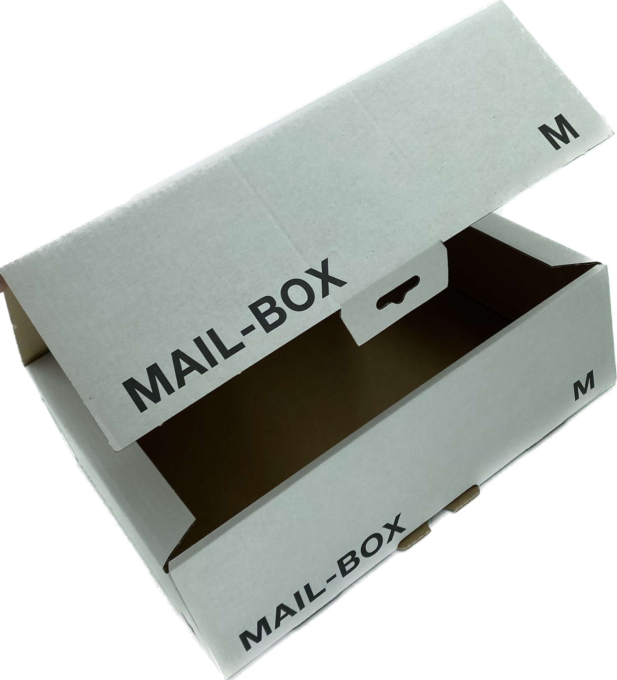 Mailbox-Karton M, 331x241x104 mm, weiß, DIN C4