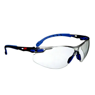 3M™ Solus™ 1000 Schutzbrille, blau/schwarzer Rahmen