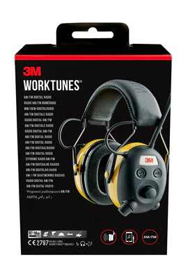 3M™ WorkTunes™ AM/FM Gehörschutz, 90541EC1 (87-98 dB)