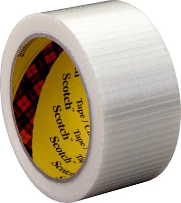Scotch® Bidirektionales Filamentklebeband 8959, Transparent, 75 mm x 50 m, 0.15 mm